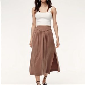 Wilfred Gabrielle Skirt in Nutmeg XS